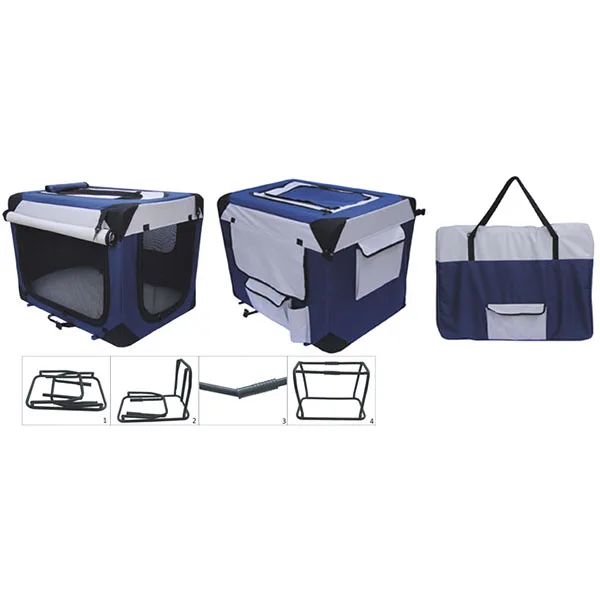 Popular pet soft crate large dog cage