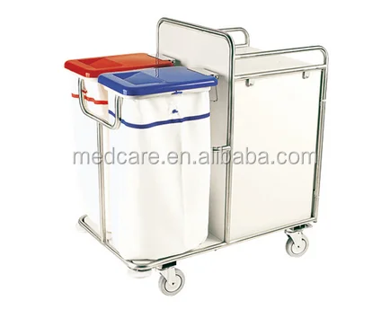 
Hospital Linen collection garbage trolleys supplier 