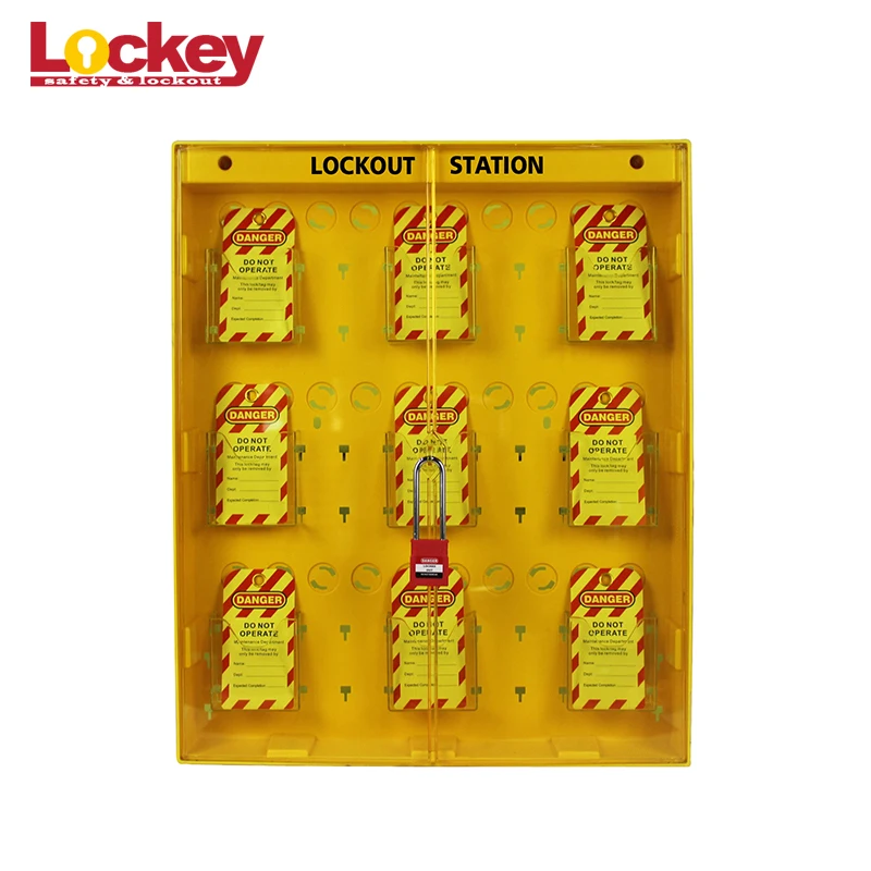 The Large Capacity Combination Lockout Safety Loto Padlock Station Cabinets