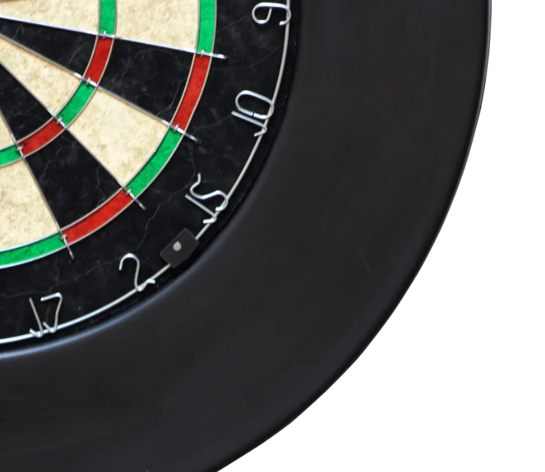 Huizhou Creative BSCI factory PU dartboard surround for darts dartboard dart accessory