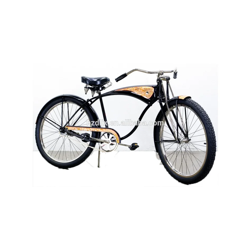Customized 26 Inch Mans chopper engine beach cruiser bicycle fashion in popular