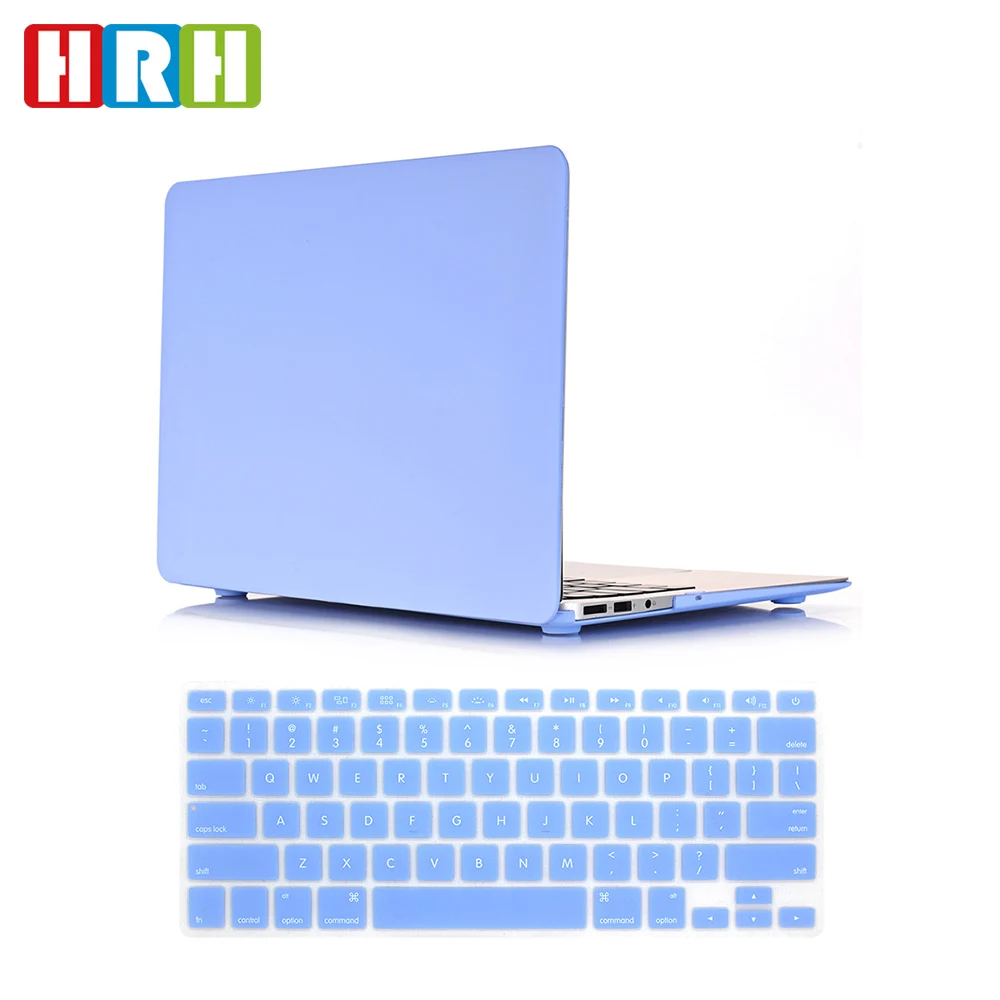 2 in 1 Cream Case And Silicone Keyboard Cover For Mac Air Pro Retina  A1932 A2159  A1706 Touch Bar M1 laptop case