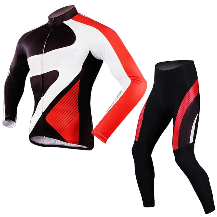 
Winter Road Sublimated Child Sleeve Mtb Cycling Jersey Long Set 