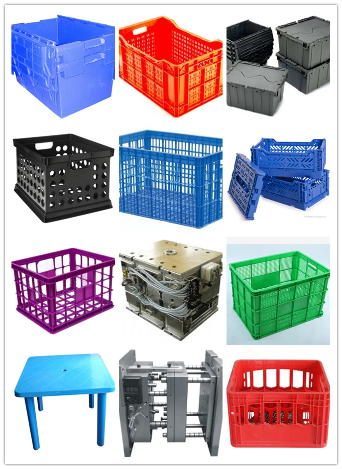 Injection Plastic Crate Mould Die Maker