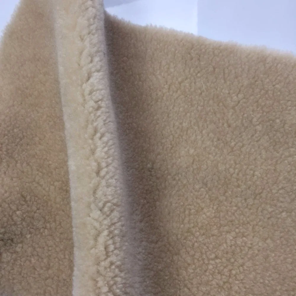 Manufacture supply mixed wool fleece sherpa for garment