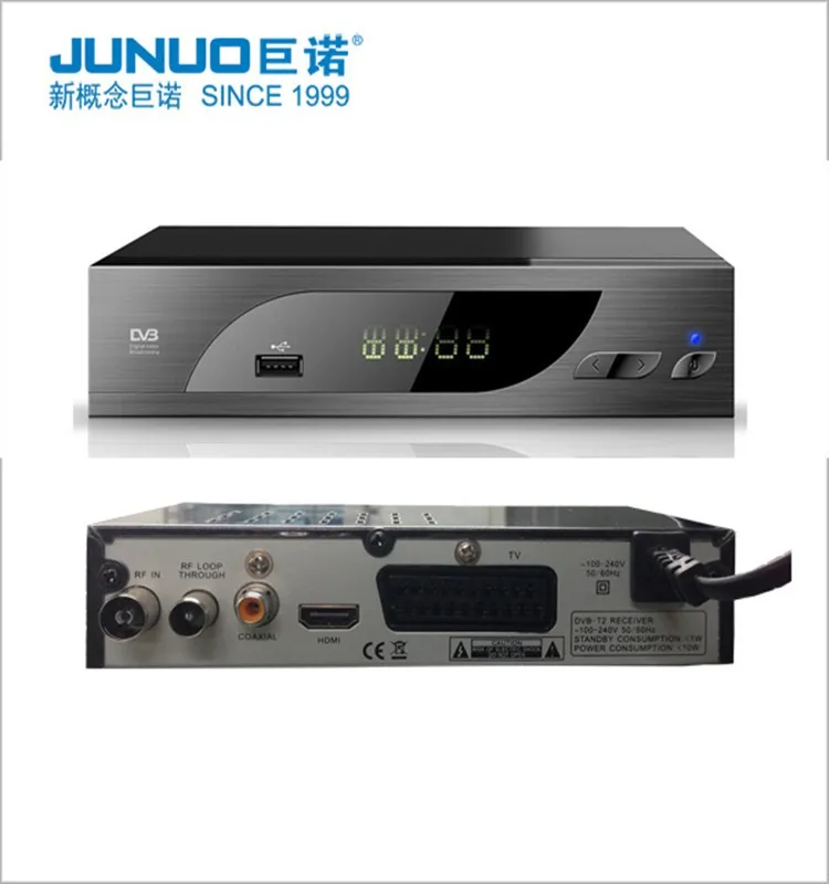 2016 Завод Прямые Поставки Цифровой 1080 P full HD Свободного Воздуха DVB-T2 TV Box Декодер