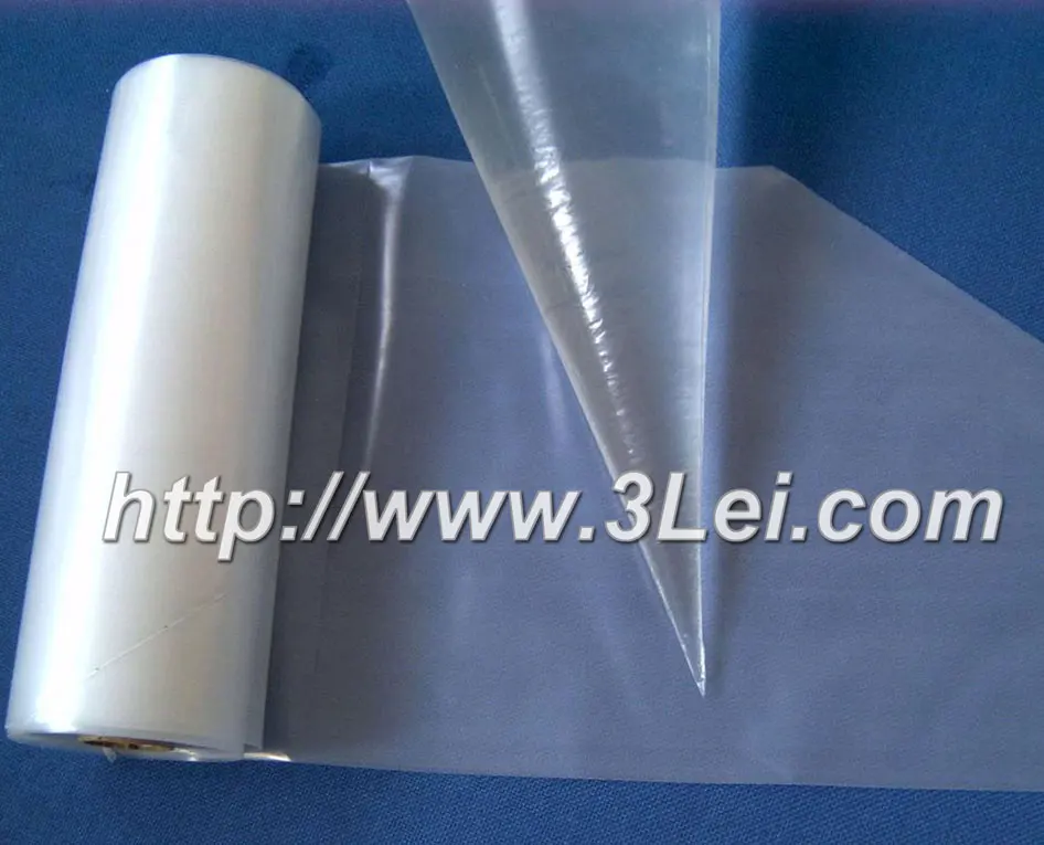 Clear High Quality Disposable Cake Cream Decoration Icing Piping Bag In Roll