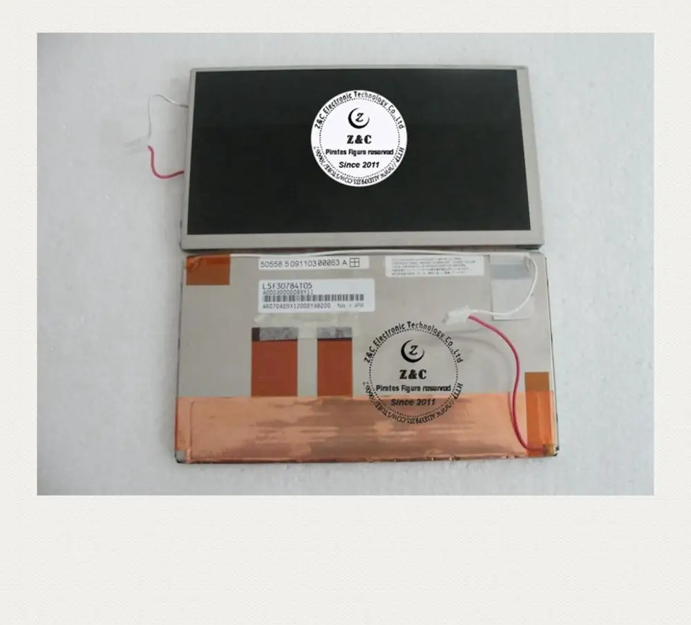 L5S30598P00 original 4.5 inch 800*480 wide LCD display for Epson,ccfl backlight