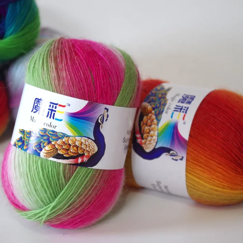 China wholesale new style dyed 100% wool yarn for hand knitting