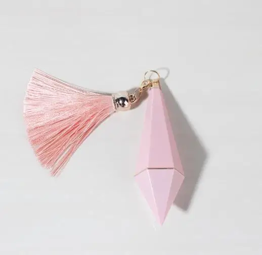 diamond shape lipstick tube with tissue three color small quantity accept free shipping cost  lipstick package