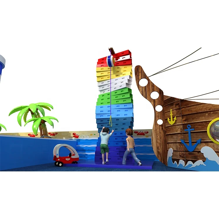 Cowboy Canada Ocean Series Kids Entertainment Children Soft Play Areas Indoor Playground Equipment For Games