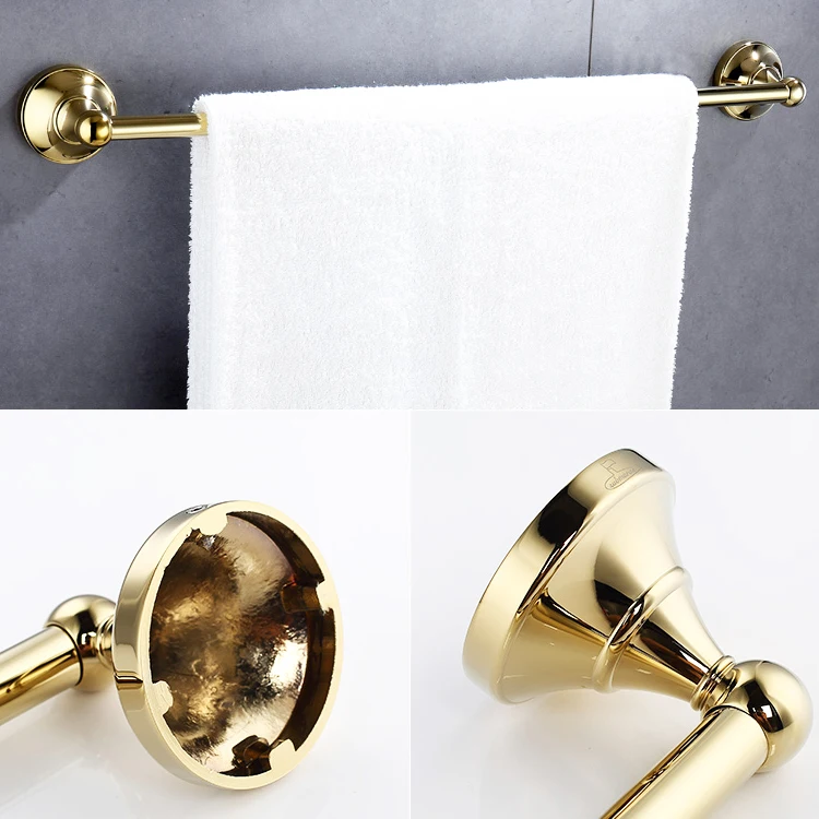 Antique Brass Gold Golden New Toilet Bathroom Accessories Set