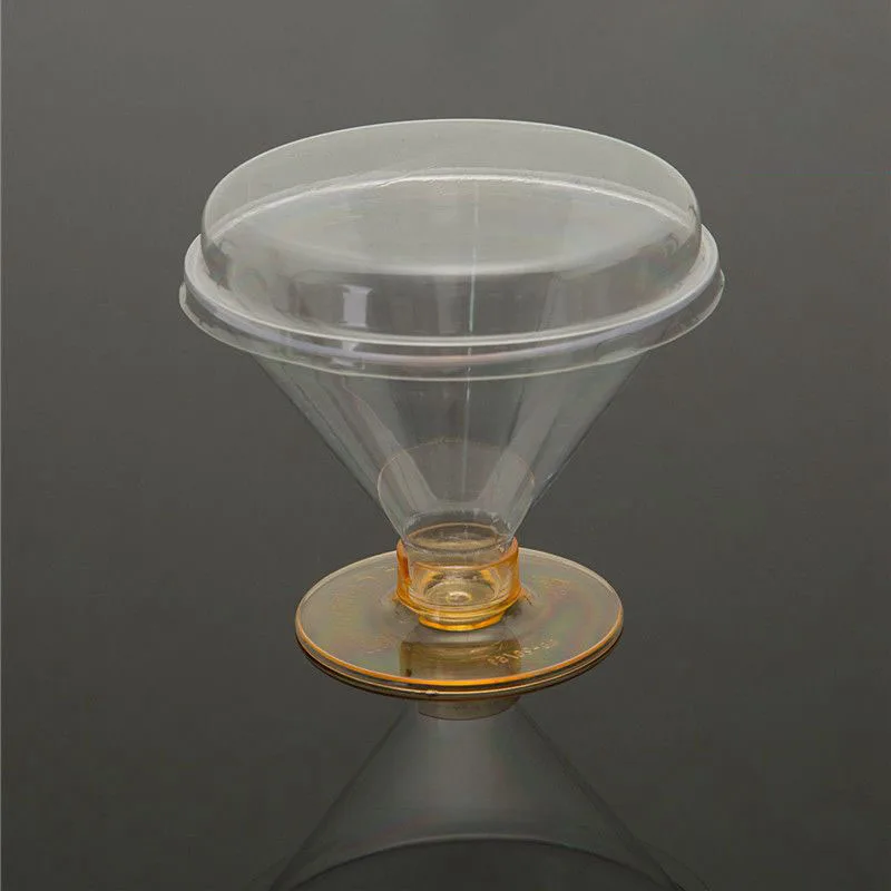 BPA Free Disposable Clear Plastic Goblet Cups