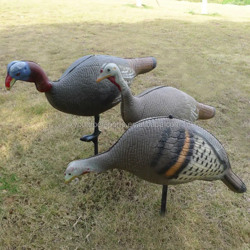 Singrun XPE foam Turkey hunting decoys,full body Turkey decoys for hunting