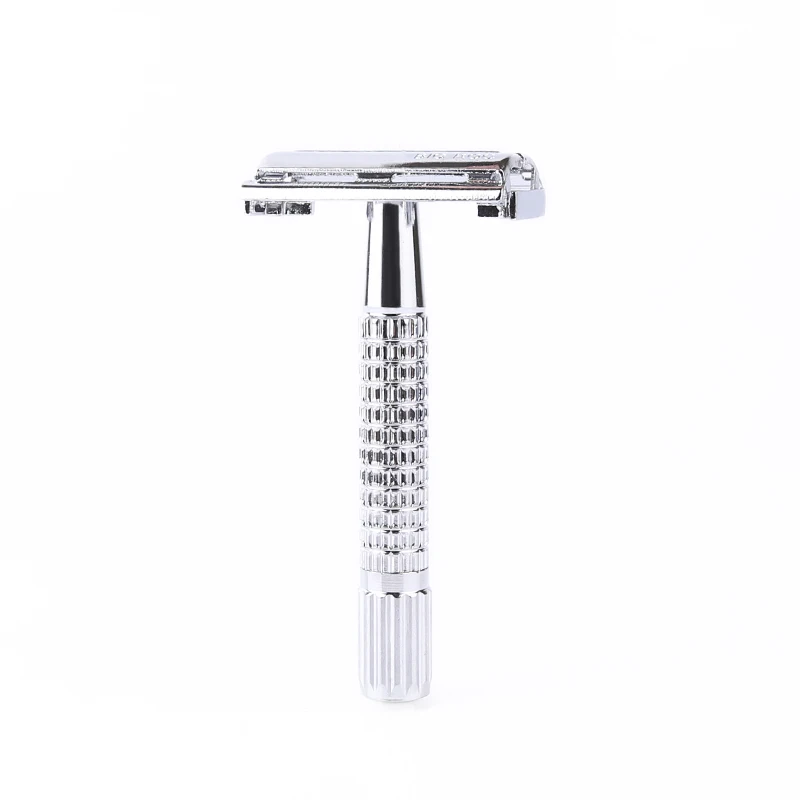 Vintage Butterfly opening safety razor double edge razor safety razor with mirror box