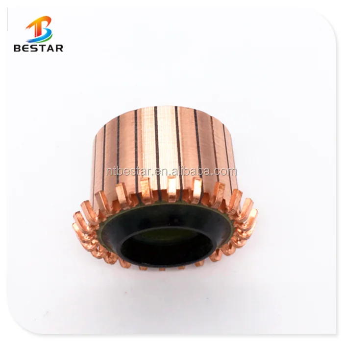 wholesale 24 line armature commutator, ID12*OD30.5*H20.5 -24segment free samples