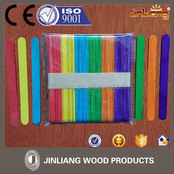 Disposable color wooden craft stick