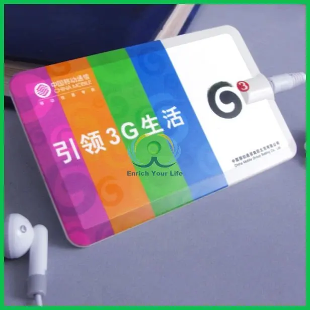 Дешевый Рождественский подарок, портативный mp3-плеер в форме карты