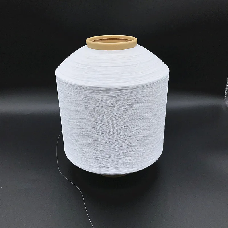Factory jacquard yarn 75D/120TPM Weft 75 36 dty 75 72 polyester dty yarn twisting tpm for badge