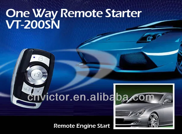 один из способов автосигнализации с дистанционным запуск двигателя системы