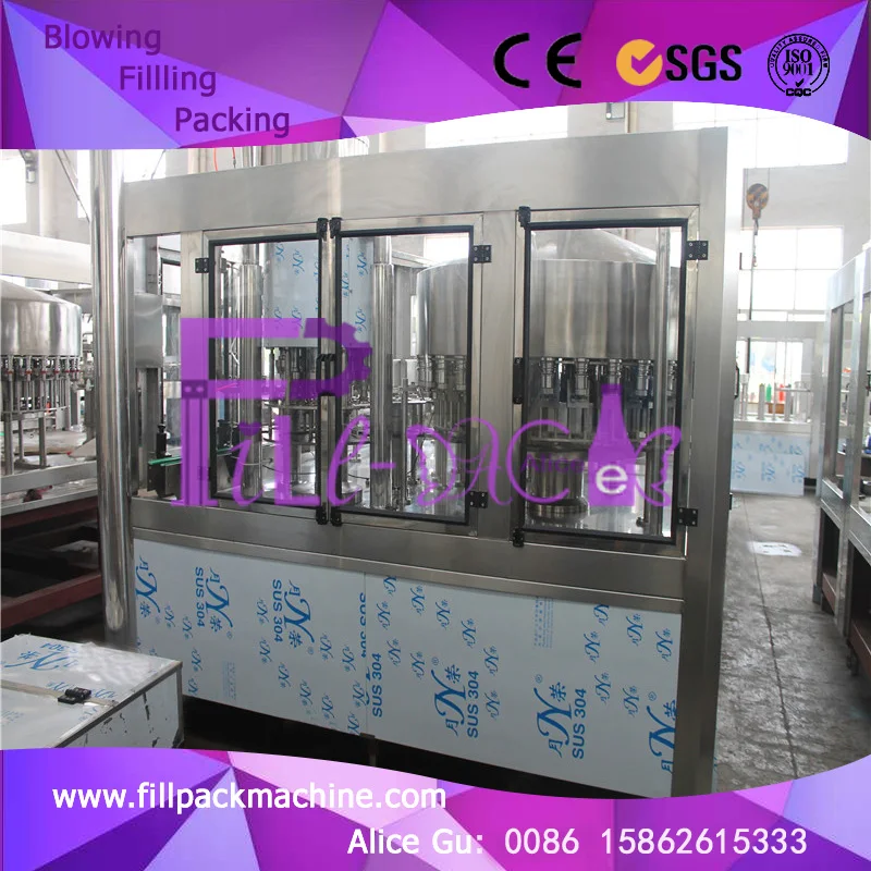 Тонкой полировки гладкой нижней заполнения бака бутылки минеральной воды линия розлива/оборудование/блок
