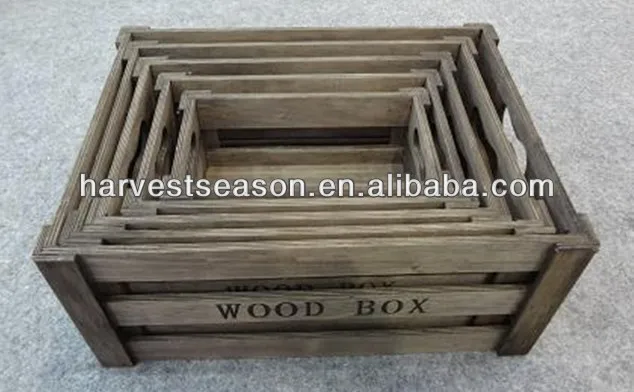 фанеры деревянный ящик для овощей или фруктов
