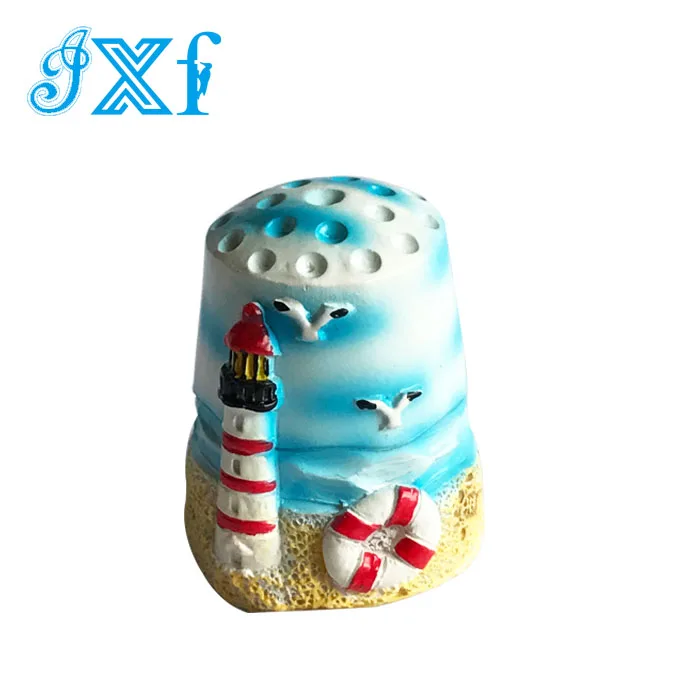 Custom Funny Decorative Resin Thimble Souvenir Thimbles