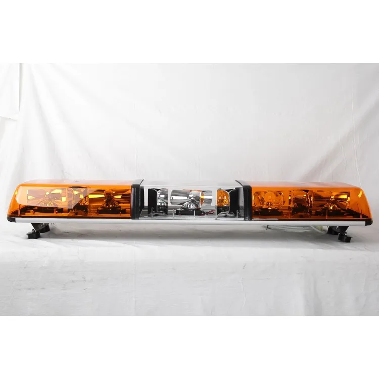 
Best price 160W amber Halogen rotating light bar warning led lightbar 