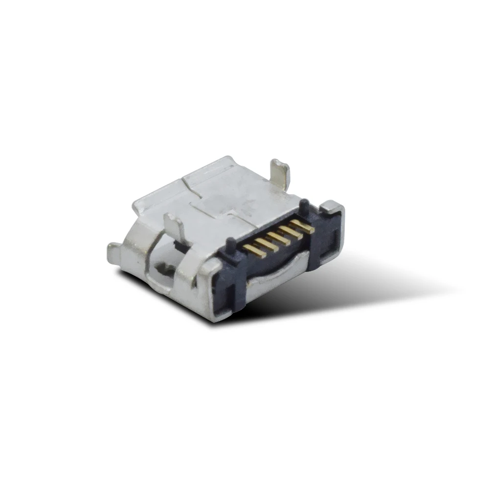 coper terminal coper case 5PIN micro 2.0 female usb connector