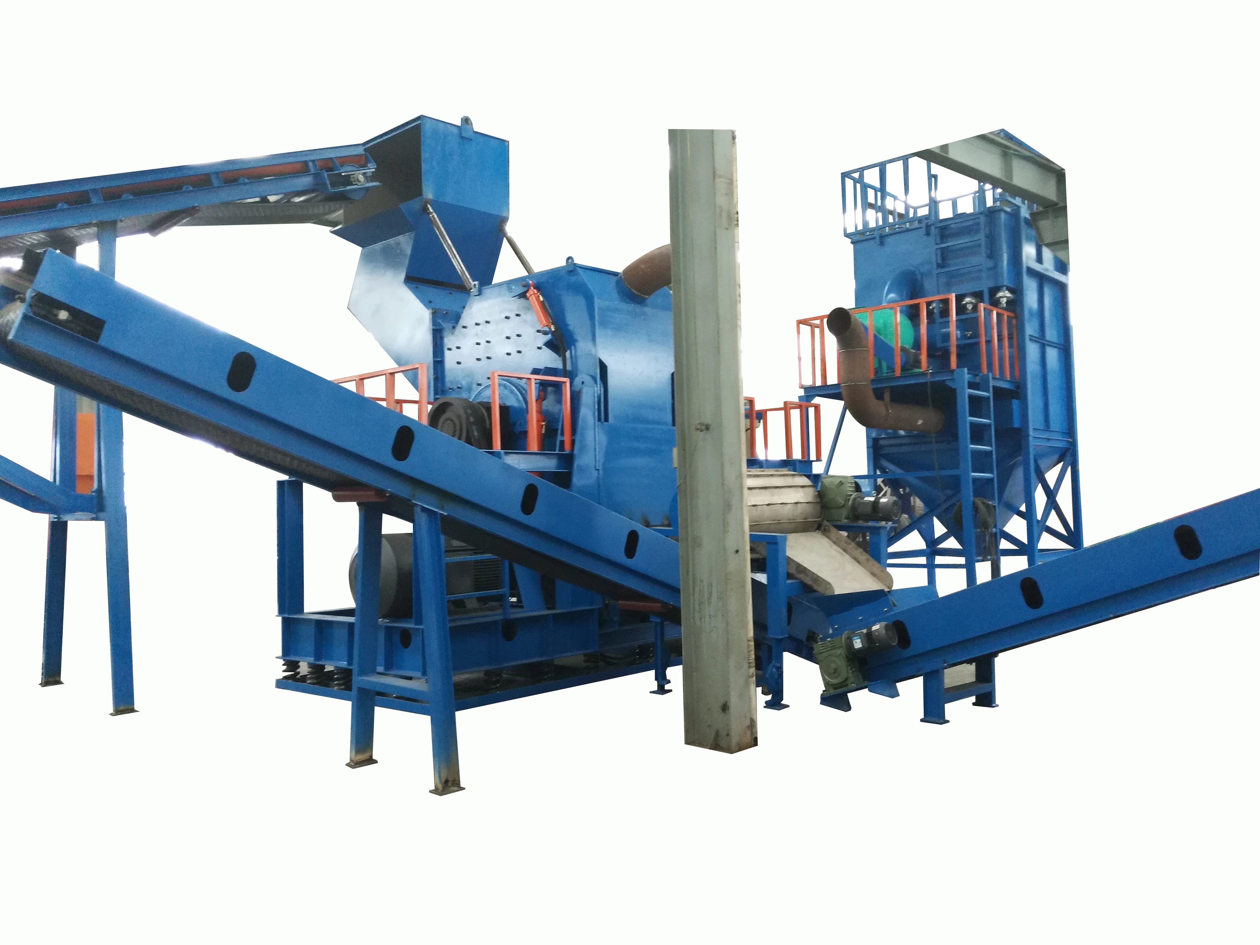 Best Price Warranty scrap car shredder/car crusher/metal recycling machine