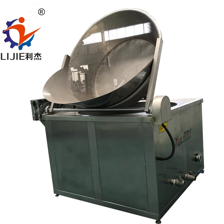 SUS 304 spiral potato henny penny kfc chicken pressure deep fryer