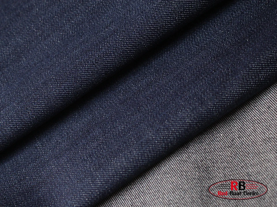 9oz cheap indigo knit waterproof denim fabric for summer