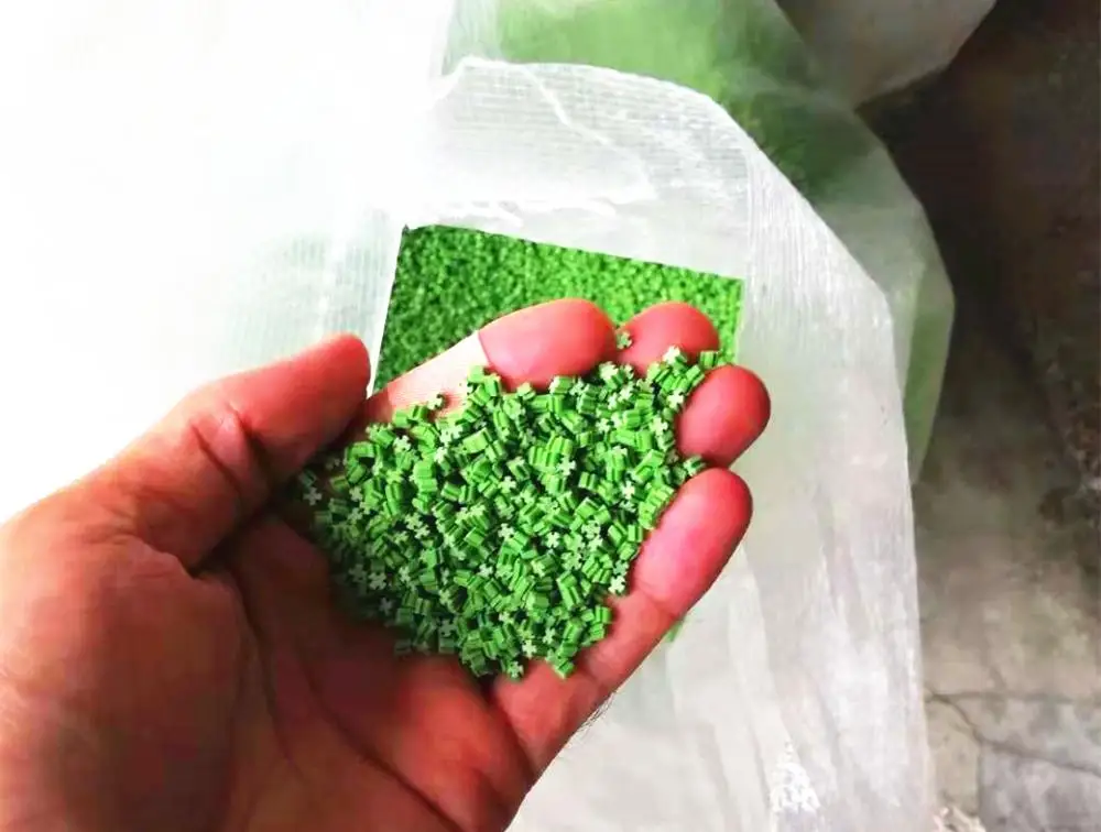 ECO friendly non toxic non smell TPE rubber granules for football grass turf