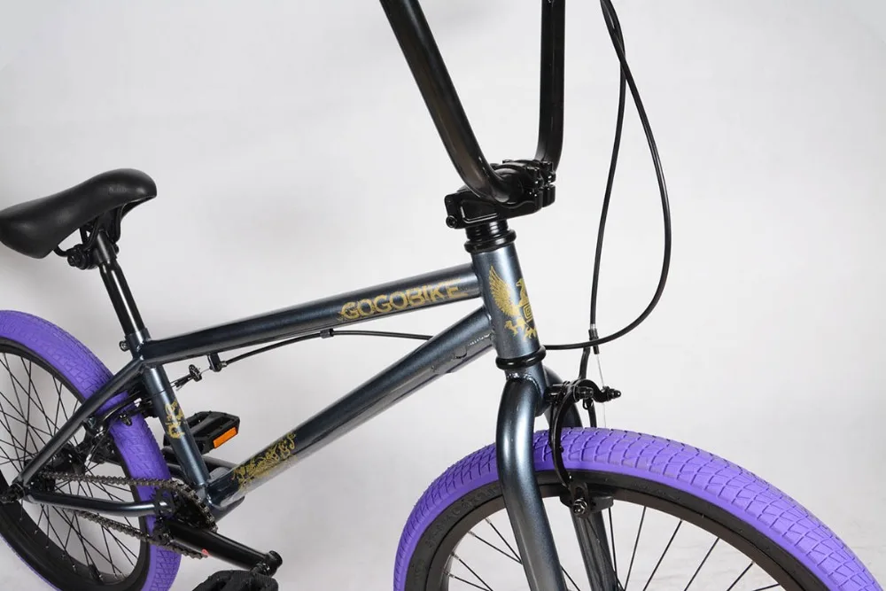 20 inch professional carbon steel u brake freestyle bmx bike