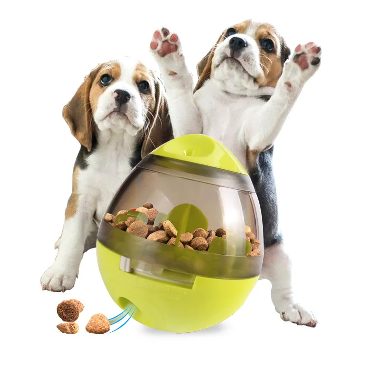 
2018 Amazon pet tumbler leaking food ball puzzle training toy teddy golden hair than bear dog pet supplies 