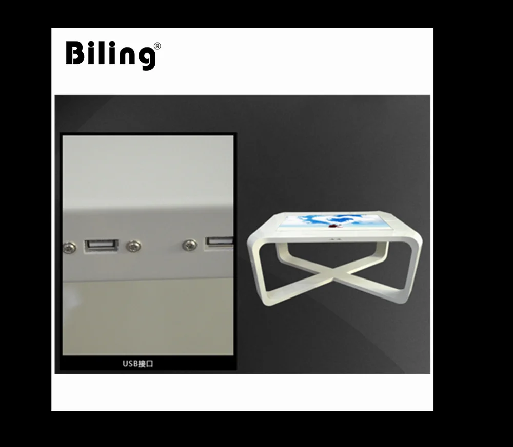 Customized size Android coffee table lcd digital signage interactive touch table for coffee room leddisplayscreen