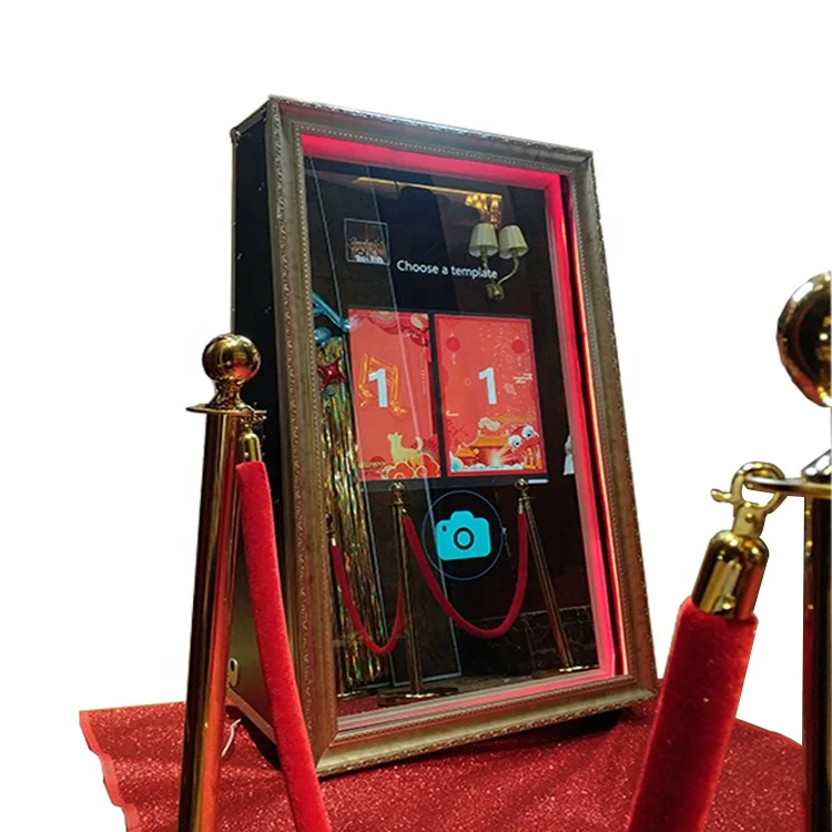 Cheap Party Selfie Mirror Photo Me Booth Machine Magic Mirror Photobooth for Sale