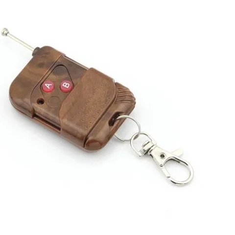 DC 12V One Transmitter with 1 Channel 2 Keys Smart Wireless Remote Control Switch Inching Self-locking