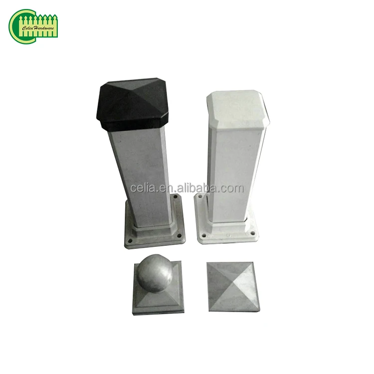 bespoke metal fence steel post with difference surface