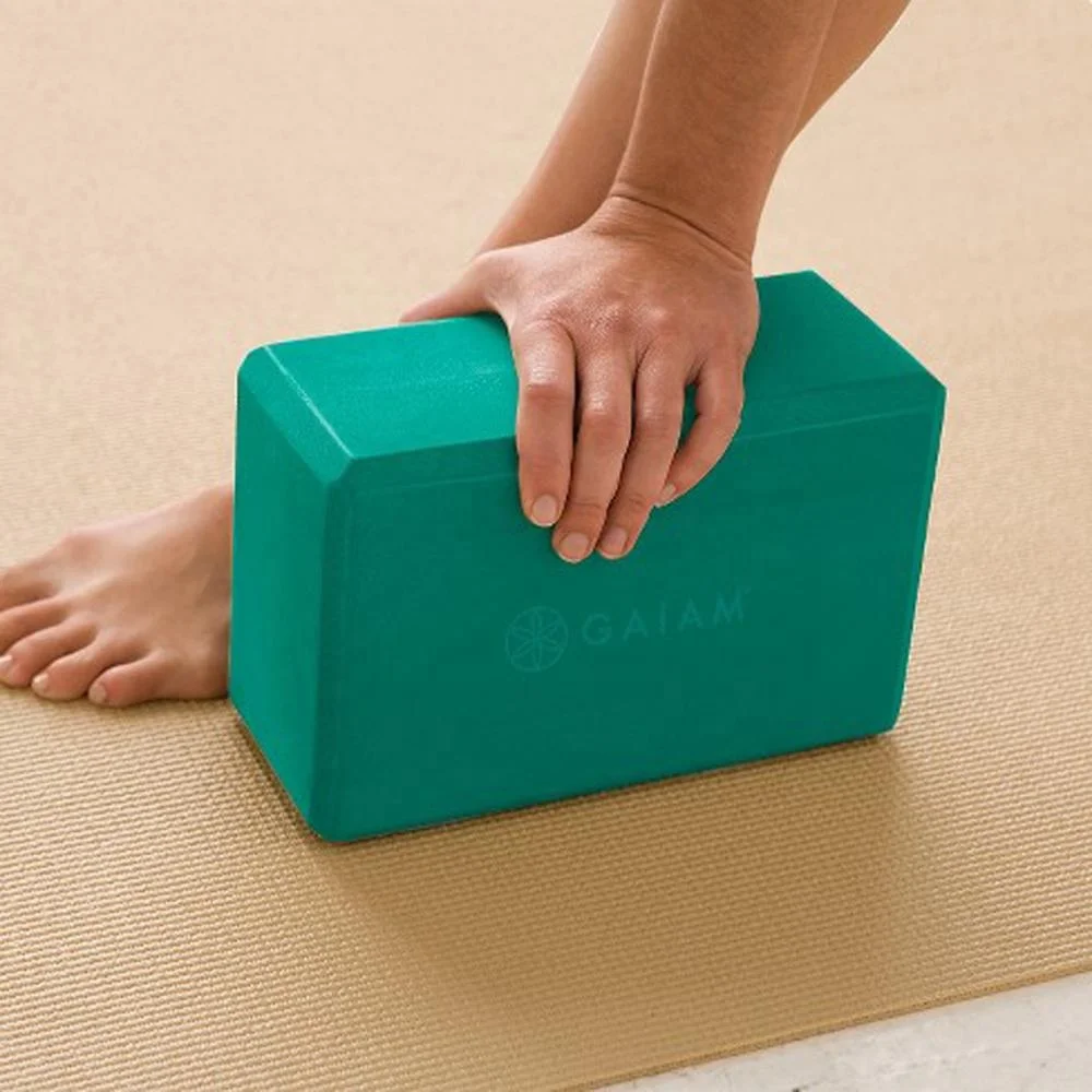 present by iyogasports high density foam yoga block both 3 inches and 4 inches foam yoga brick