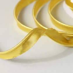 Top Manufacturer Custom 12mm Satin Piping Insertion Cord Flange Bias Binding Tape for Clothing and Bags
