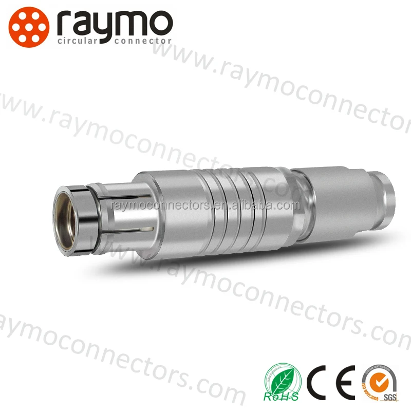 2pin S/SC 102 A051 -130 Fischers Connectors cable plug IP68 metal circular push pull connector