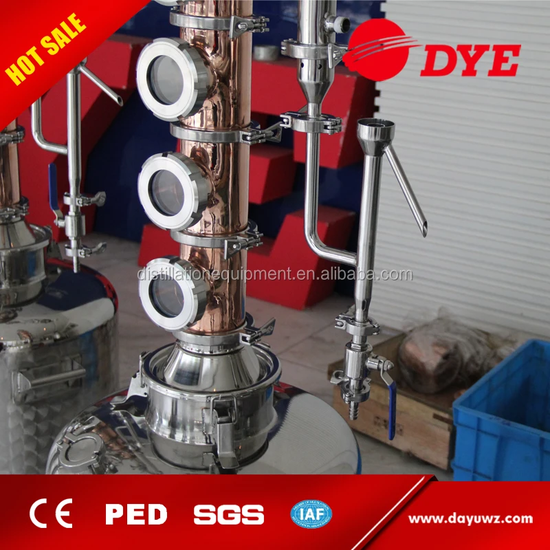 Daeyoo 50L 100L 200L домашний спиртовой дистиллятор для теста на ром и бренди