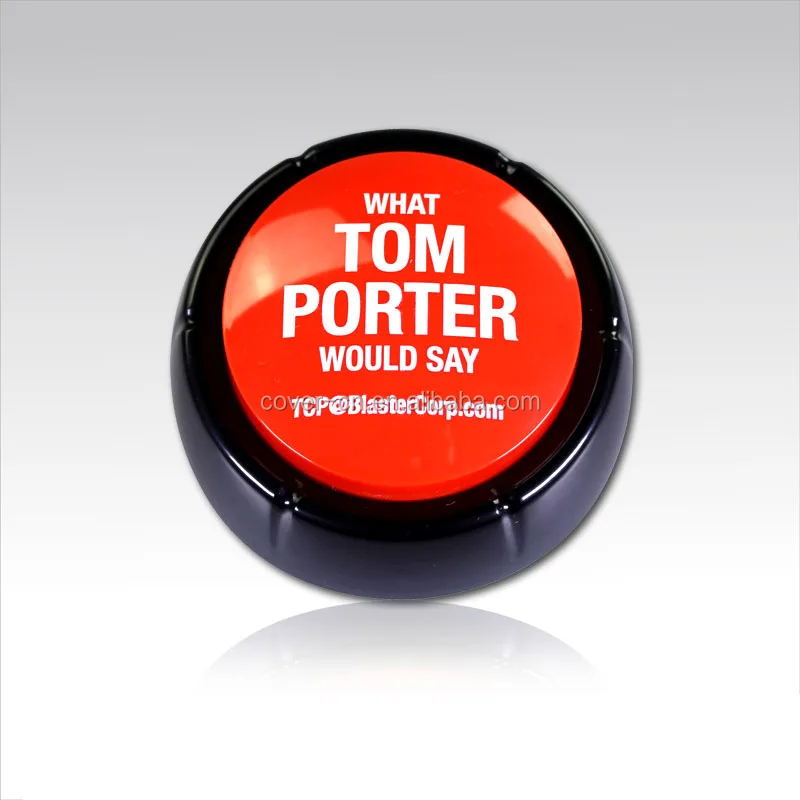 Custom sound easy button talking button sound buzzer with custom sound music printed logo imprint for promotional games gifts