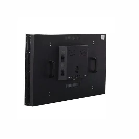 
Ultra Thin Seamless Bezel TV DID LCD Video Wall IPS Technology Free Splicing Display 55 Inch Panel Floor Standing with Bracket 