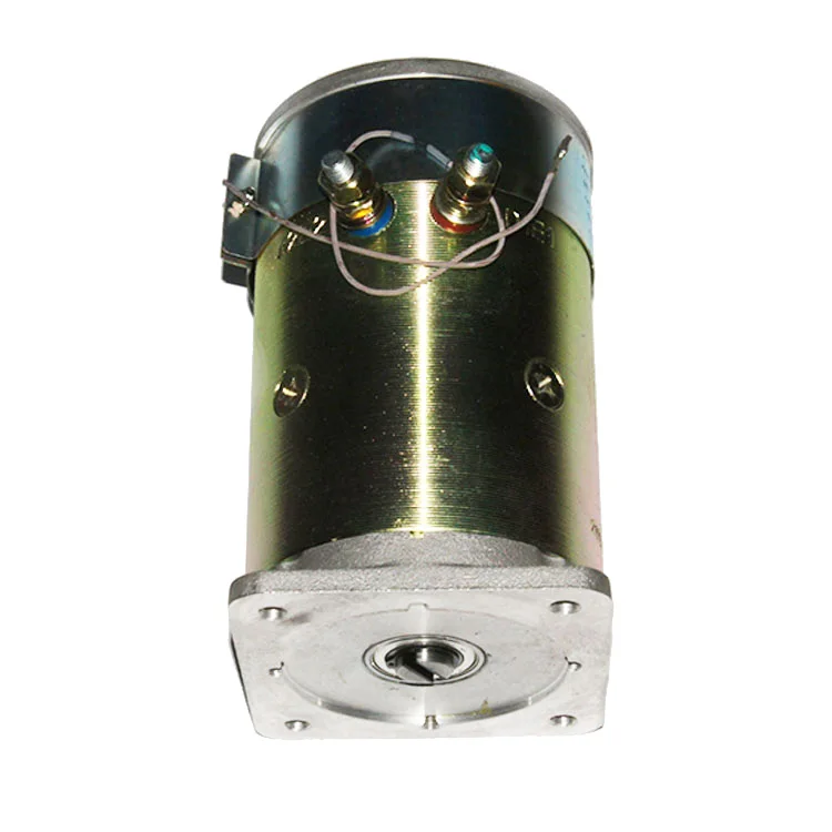 mini hydraulic actuator motor 127mm 24V 3000W carbon brushes of DC motor