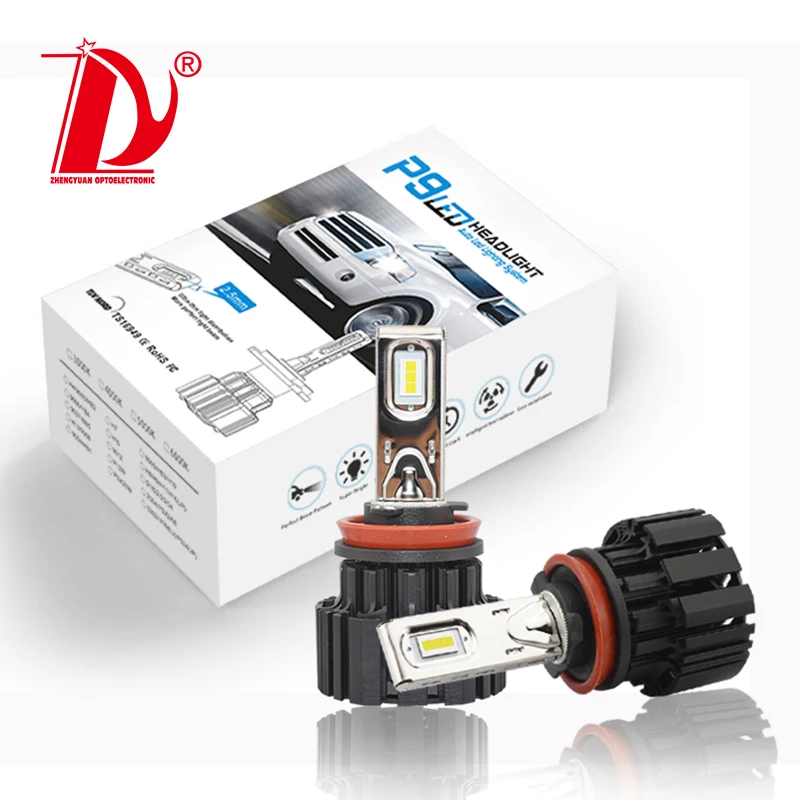 P9 H11 13600LM 6000K 100W Car LED Headlights Bulb