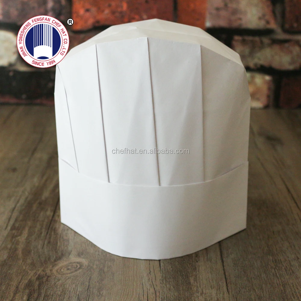 Kids Printed Paper Chef Hat