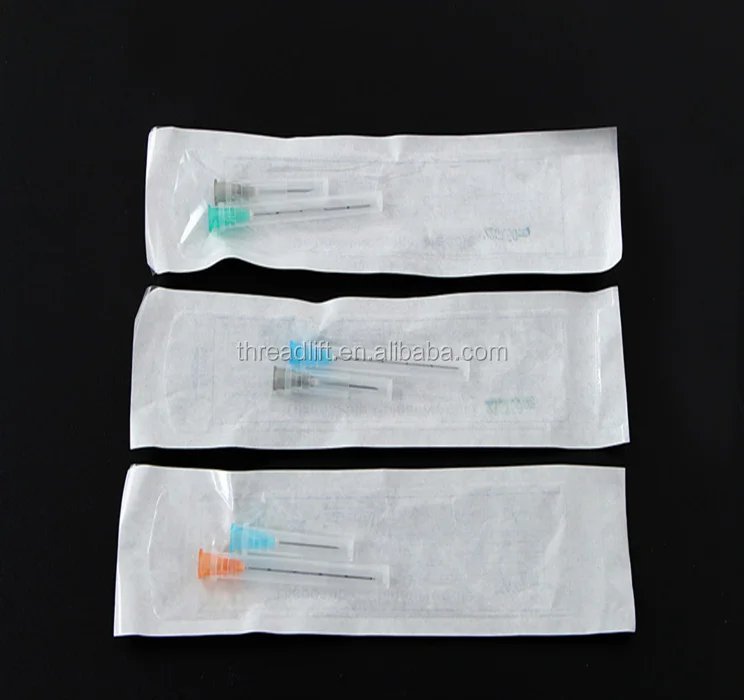 
2021 Factory supplier micro cannula 25g50mm needle for dermal fillers 