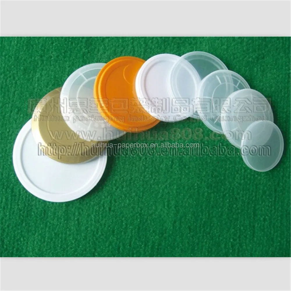
Customized plastic bottle cap for paper/plastic /tin cans 